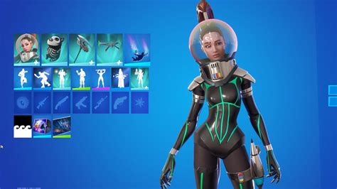 Spacefarer Ariana Grande Skin Showcase Fortnite Battle Royale Youtube