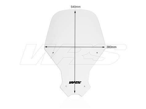 Ho T Windscreen Touring Transparent Wrs Honda Africa Twin Crf L