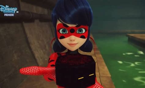 The Animated Character Is Dressed In Red And Black Holding A Box With