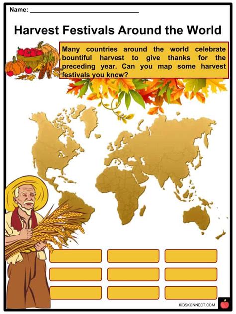 Harvest Festivals Facts Worksheets History And Different Cultures For Kids