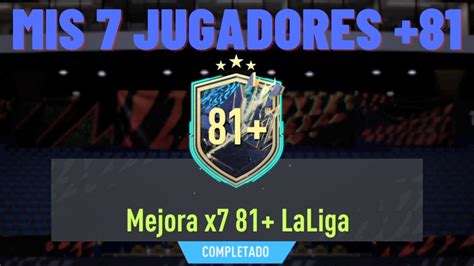 Mi Mejora De Jugadores De Laliga L Fifa Youtube