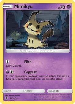 Mimikyu Pokemon Pokedex Entry