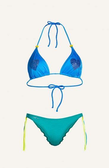 Bikini Triángulo Braguita Brasileña Acolchada Lurex Moteado Talla XS