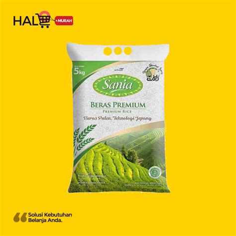 Jual Sania Beras Premium Kg Shopee Indonesia