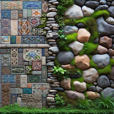 Fusion Of Art And Garden Walls