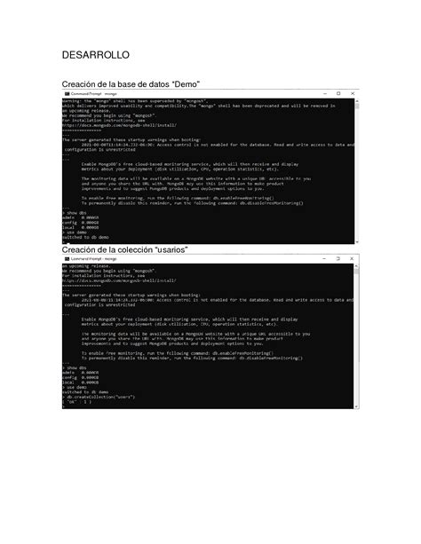 SOLUTION 3 23 Creaci N Y Actualizaci N De Una Base De Datos Mongodb
