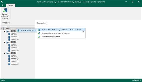 Restoring Latest State Veeam Backup Explorers Guide