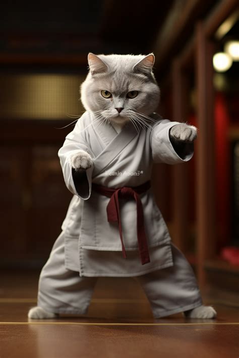 The Karate Cat A Tale Of Paws Of Power