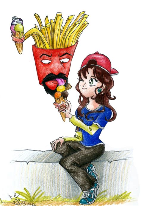 Frylock Makoto Outdoors By Tabascofanatikerin On Deviantart