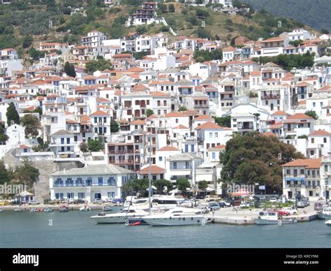 SKOPELOS TOWN, GREECE Stock Photo - Alamy