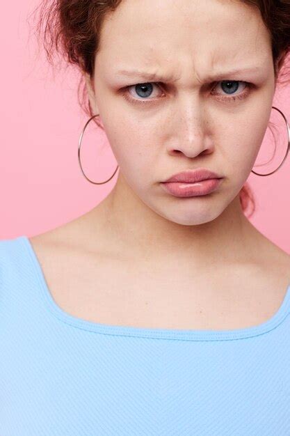 Premium Photo Close Up Portrait Of Young Woman