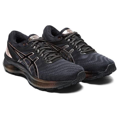 Tênis Asics Gel Nimbus 22 Platinum Feminino Preto E Rosa Netshoes