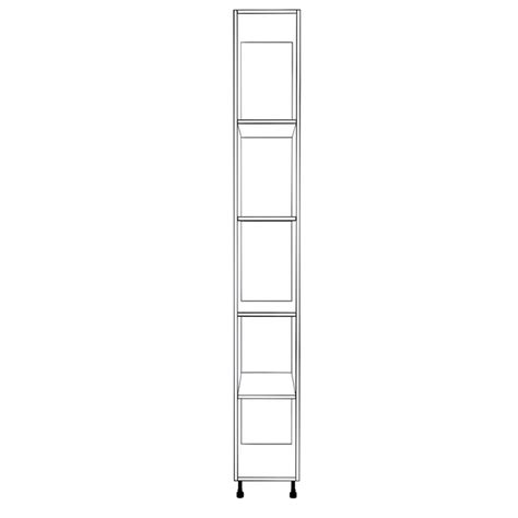 12 Wide Tall Pantry Cabinet Painted Doors — Rti Cabinets