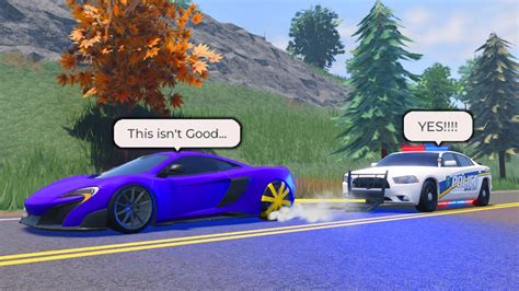 Police Use Grappler Tool To Stop Fleeing Supercar Roblox Youtube