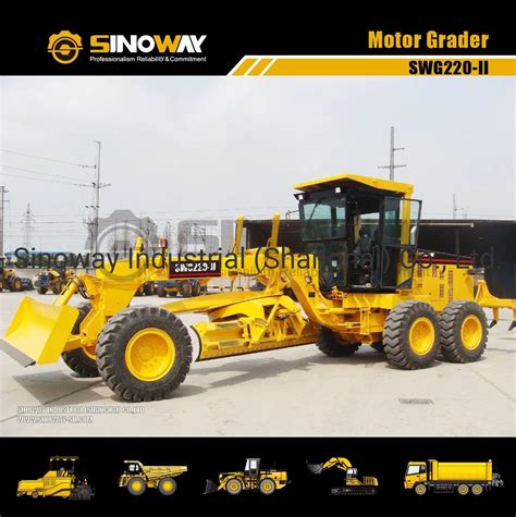 Top Brand Hp Motor Graders China Road Grader With Scarifier Motor