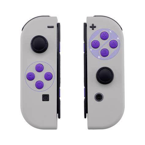 Buy Extremeratesoft Touch Grip Classics Snes Style Joycon Handheld Controller Housing With Full