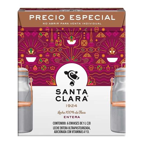 Precios Leche Santa Clara Entera 6 Pzas Compara Y Ahorra SuCom