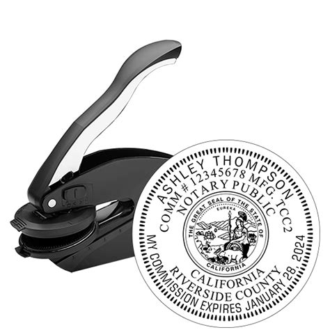 California Notary Seal