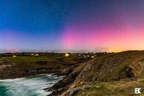 Photos De Magnifiques Aurores Bor Ales Illuminent Le Ciel De Bretagne