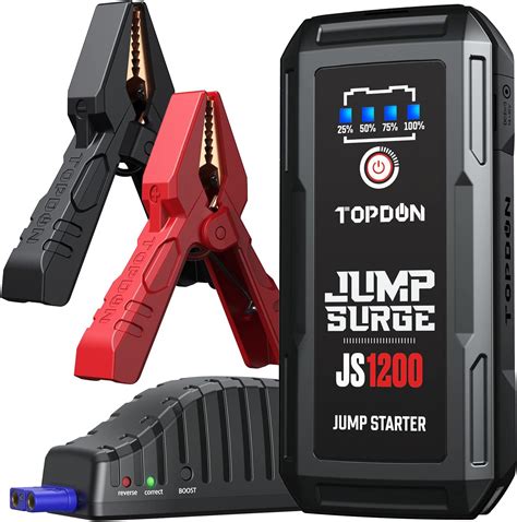 Car Jump Starter Topdon Js Jump Starter Power Bank A V