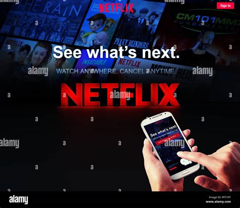 Netflix, Netflix Background Design Stock Photo - Alamy