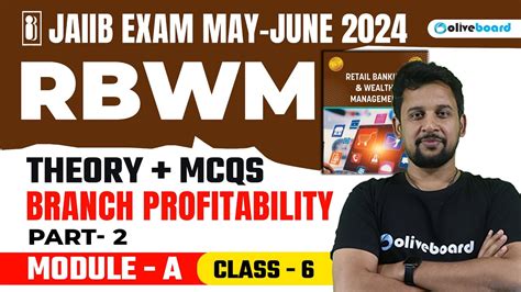 JAIIB Exam May 2024 RBWM Theory Mcqs Branch Profitability