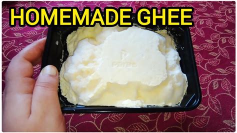 Home Made Ghee Ll How To Make Ghee At Home Ll Organic Ghee Ll Desi Ghee