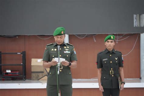 Korem Pjg Gelar Upacara Peringatan Hari Juang Tni Ad Tahun