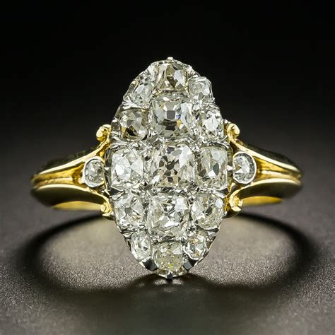 Antique Oval Engagement Rings