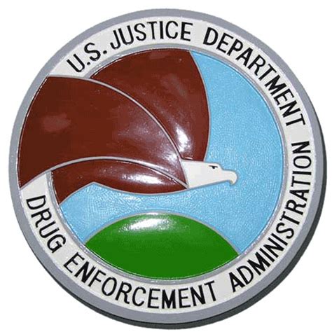 DEA - Drug Enforcement Administration wooden plaque seals & podium logo ...