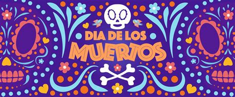 Dia de Los Muertos banner colorful style 7653882 Vector Art at Vecteezy