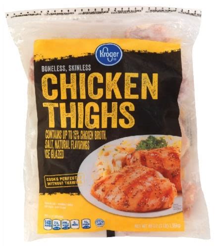 Kroger Boneless Skinless Chicken Thighs Lb Fred Meyer