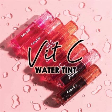 Cathy Doll Vit C Water Tint Shopee Malaysia