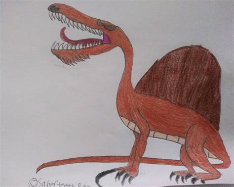 The Quadrupedal Spinosaurus By Sabertoothrat On Deviantart