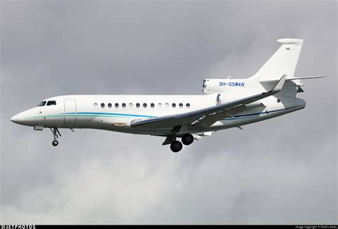 H Gswan Dassault Falcon X Albinati Aviation Ferenc Kolos