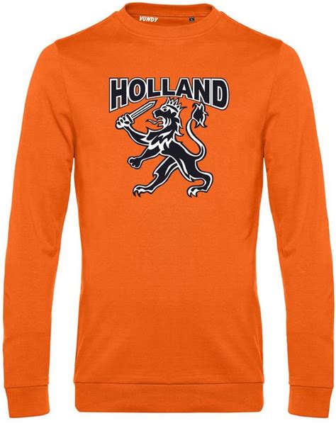 Sweater Holland Leeuw Oranje Holland Shirt Wk Voetbal