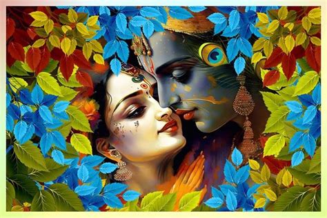 Radha Krishna Love Modern Art Painting In 2023 Modern Art Paintings