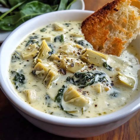 Creamy Spinach Artichoke Soup Easy And Flavorful Recipe