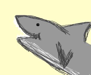 Shark with braces - Drawception