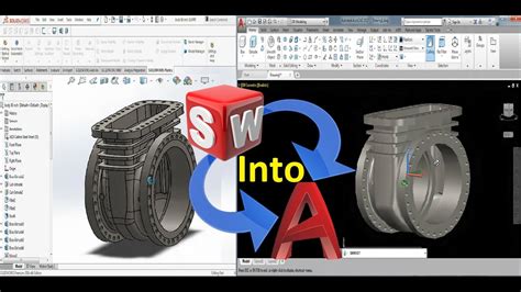 How To Convert Solidworks D Model Into Autocad Autocad Tips Tricks