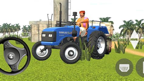 Sonalika Tractor Off Roading Driving Game Indian Tractor Driving