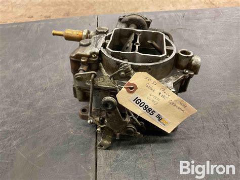 Chevrolet Carter Bbl Carburetor Bigiron Auctions