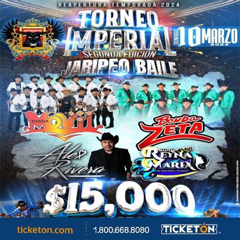 TORNEO IMPERIAL SEGUNDA EDICION Tickets San Bernardino CA Mar 10