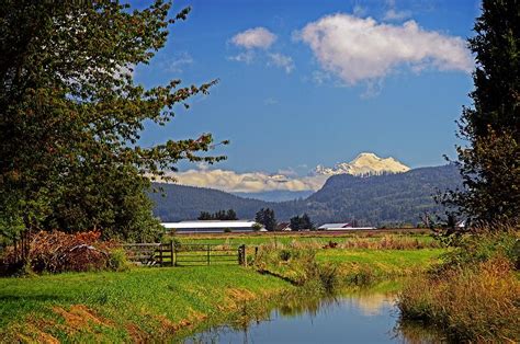 Mt Baker From Conway Washington Photograph By Maralei Keith Nelson