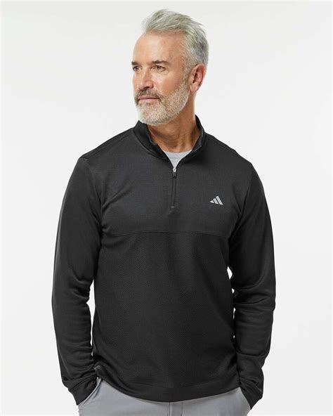 Adidas A2001 Ultimate365 Textured Quarter Zip Pullover