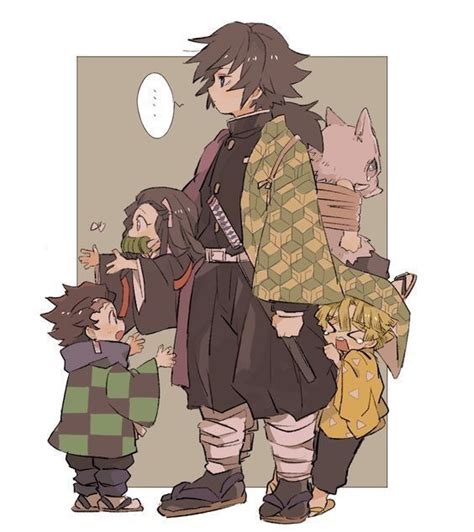 Kimetsu No Yaiba Doujishin Fanart Chibi Anime Personajes De Anime