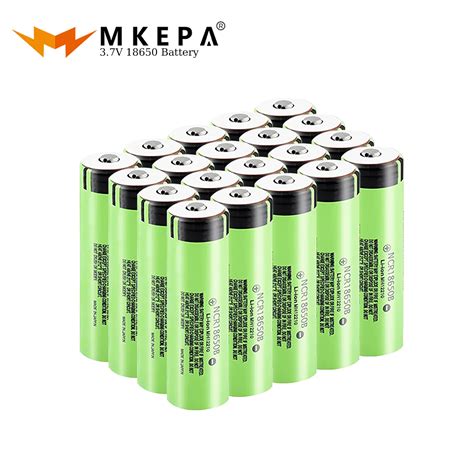 Bater A Recargable De Iones De Litio Pila De 3 7 V 3400mAh 18650