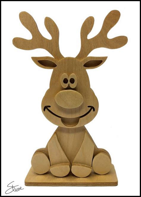 Scrollsaw Workshop Fred The Reindeer Scroll Saw Pattern