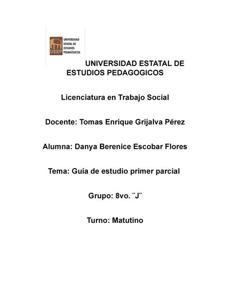 Descubre Todo Lo Que La Universidad Estatal De Estudios Pedag Gicos De