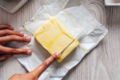 5 Easy Ways How To Measure Butter Butter Conversion Charts Ditch